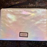 Gucci NIB Authentic Beauty Pouch Silver with Iridescent Sheen Photo 0