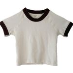 Urban Outfitters Seamless Ribbed Baby Tee Sz XS/S Photo 0