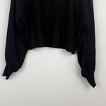 Zesica Womens Sweater Black Casual Knit Pullover Long Sleeve Top Soft Warm M Size M Photo 2