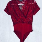 Avidlove  Bodysuit Red Lace Lingerie New M. Photo 0