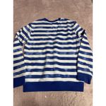 Free Assembly Small Blue Crewneck Sweatshirt Long Sleeve Casual Pullover I0217 Photo 5