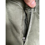 Free People  Distressed Skinny Jeans Olive Green Sz 27 Streetwear Indie Boho Arts Photo 9