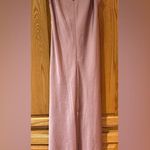 Free People  Intimately Smoke & Mirrors Drape Maxi Mauve Satin Slip Dress Size XS Photo 8