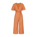 Stylestalker Laurel Jumpsuit Women's XS Orange Cropped Flared Leg V-Neck RTR Photo 14