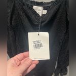 Hello Molly NEW Women's First Look of Fame Mini Black Dress Lace Ruched Size 4 Photo 3