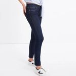 Madewell  Skinny Skinny 8” rise skinny jeans in Quincy wash size 29 Photo 8