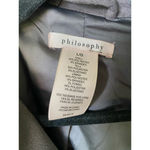 Philosophy  Soft Suede Moto Jacket Streetwear Soft Grunge Fall Autumn Winter Boho Photo 7