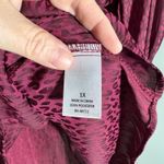 Ophelia Roe Pink Leopard Print Boho Peasant Top Photo 4