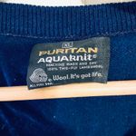 Puritan Vintage  Aquaknit navy blue sweater vest Photo 3