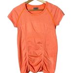 Athleta Fastest Track Ember Neon Orange Short Sleeve Athletic Top M Photo 1