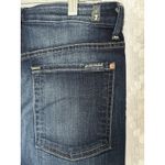 7 For All Mankind  Womens 32 High Rise Blue Ankle Skinny Denim Jeans Photo 4
