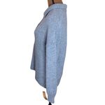 Reformation Belvedere baby alpaca oversized Henley sweater in blue size S Photo 4