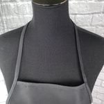 Big accessories cosmetologist apron w/front pockets black w/silver studs Photo 4