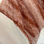 Sonoma Sheer Boho Kimono Snake Print Reptile Python Rust Gradient Vacation Resort Photo 2