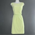 Athleta Athleisure Astra Yellow Lime Green Fitness Dress Womens Large 14 Photo 2
