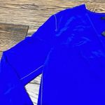 Rag and Bone  Electric Blue Shields Silk V-Neck Blouse NWT C24 Photo 4