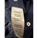 Chico's Navy Blue Pants Size 0 S Polyester Spandex Stretch Skinny Fit Photo 7