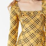 Urban Outfitters UO Kristen Plaid Square-Neck Dress Photo 6