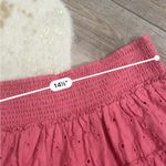 American Eagle  hot pink tiered mini skirt Photo 3