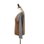 Real Clothes Saks‎ Fifth Avenue Sweater Women Large Wool Color block Vintage Photo 1