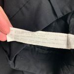 ZARA  Black High Rise Pleated Front Relaxed Leg Trouser Pant S Photo 4