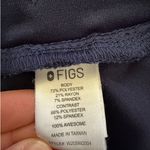 FIGS  Yola Straight Leg Scrub Pants Navy Blue Drawstring Size XS Photo 1