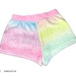 PINK - Victoria's Secret Victoria’s Secret PINK Rainbow Fleece Lounge Shorts Photo 1