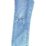 AG Denim Distressed Raw Hem Ankle Jeans Blue Size 27 Photo 2