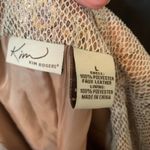 kim rogers  Metallic Animal Print Full Zipper Blazer Photo 9