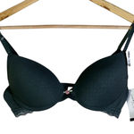 Laura Ashley  Black Comfort Push Up Super Soft Bra 36B Style LS7497 Photo 0