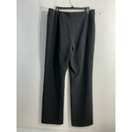 Jones Studio Womans  Separates Dress Pants 14 Black Front Zip Clasp Close Lined Photo 1