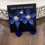 Saks 5th Avenue Saks Fifth Avenue Flower Earrings Photo 0