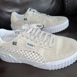 Puma  Cali Suede X Selena Gomez Womens Beige Low Top Lifestyle Sneakers size 7 Photo 1