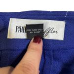 Paul et Duffier A line Full Midi Skirt Royal Blue, Pleated, Career, Size 6 Blue Photo 3