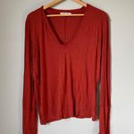 Free People We The Free Fresh and Clean Long Sleeve Top Size XL Photo 2