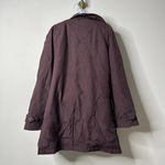 Calvin Klein Brown/Auburn Trench Coat Size 8 Photo 3