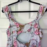 ASOS Romantic Floral Double-Slit Maxi Dress Sz 6 Photo 4