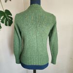 Hasting & Smith Heathered Green Wool Blend Cardigan Sweater Photo 4
