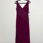 Ralph Lauren Ruby Prom Lace-Panel Jersey Gown Photo 1