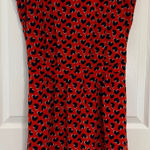 Old Navy  Heart Print Dress Sleeveless Casual Mini Dress Red Black Size S‎ Photo 0