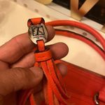 Nwot TIGNANELLO CORAL/TANGERINE COLORED HANDBAG Orange Photo 3