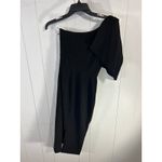 Dress the Population Tiffany One-Shoulder Midi Dress in Black Size XS NWOT Photo 6