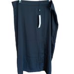 BCBGeneration BCBGGeneration black straight skirt with side split women’s size 12 Photo 2