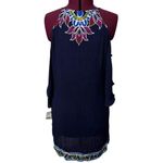 Trina Turk NWT Womens  Lace Up V-Neck Cold Shoulder Pool Swim Cover-Up - XS Photo 3