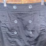 Sandro  Sportswear Black Mini Sailor Button Skirt Women's Size 10 Photo 1
