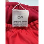 VDM the Label Red Reversible Bikini Bottom Large New Photo 52