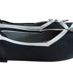 Danskin  Black and White Women's Pointy Ballet Flats Photo 0