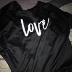 Victoria's Secret Black Silk Kimono Robe Photo 0