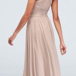 David's Bridal Spagetti Strap Bridesmaid Dress Photo 2