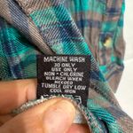 Tolani Collection Teal Gray Plaid Niecy Button Down Sz XXSP NWT Photo 8